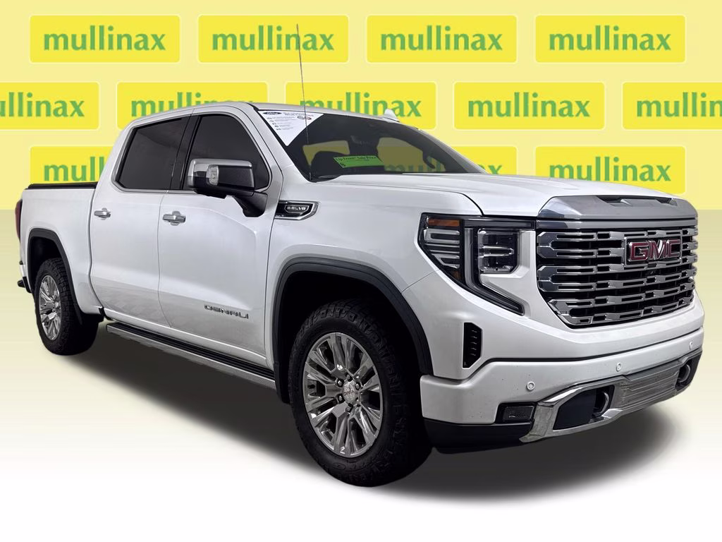 2022 White Frost Tricoat GMC Sierra 1500 Denali 4X4 Truck