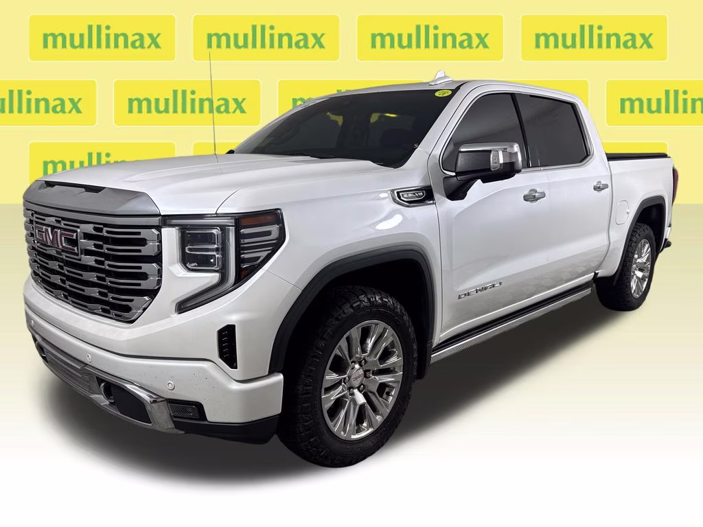 2022 White Frost Tricoat GMC Sierra 1500 Denali 4X4 Truck