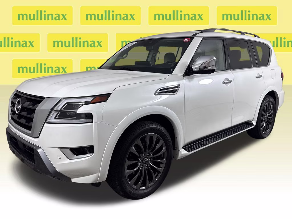 2024 Aspen White Tricoat Nissan Armada Platinum 4X4 SUV
