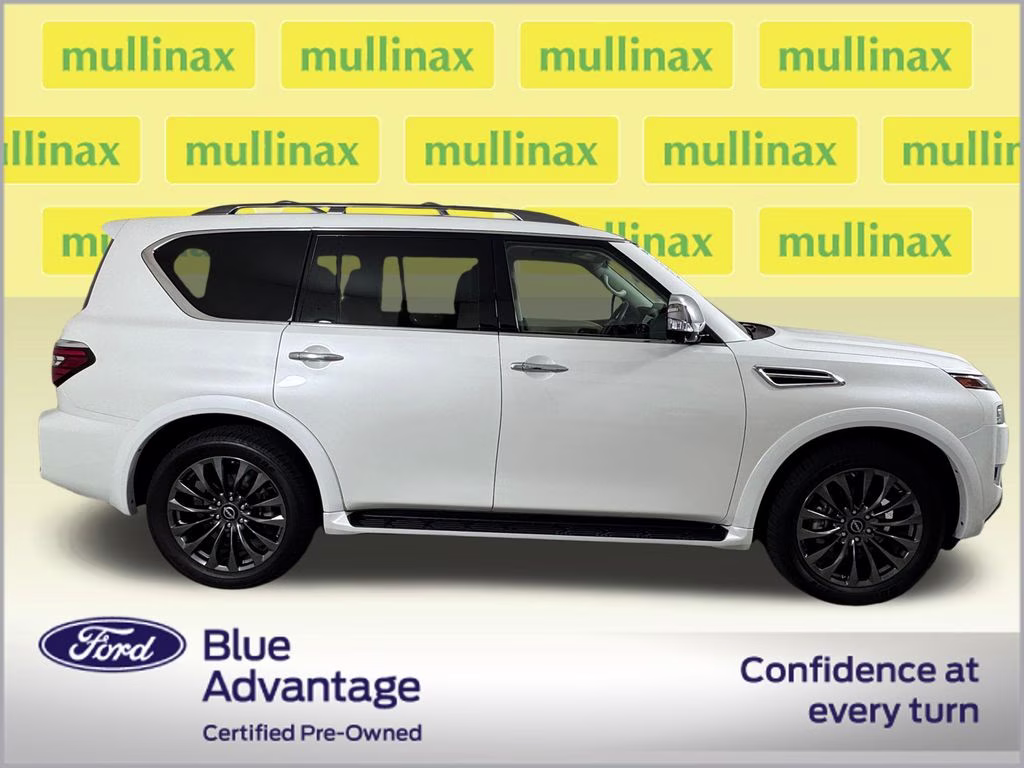 2024 Aspen White Tricoat Nissan Armada Platinum 4X4 SUV