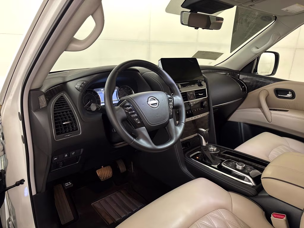 2024 Aspen White Tricoat Nissan Armada Platinum 4X4 SUV
