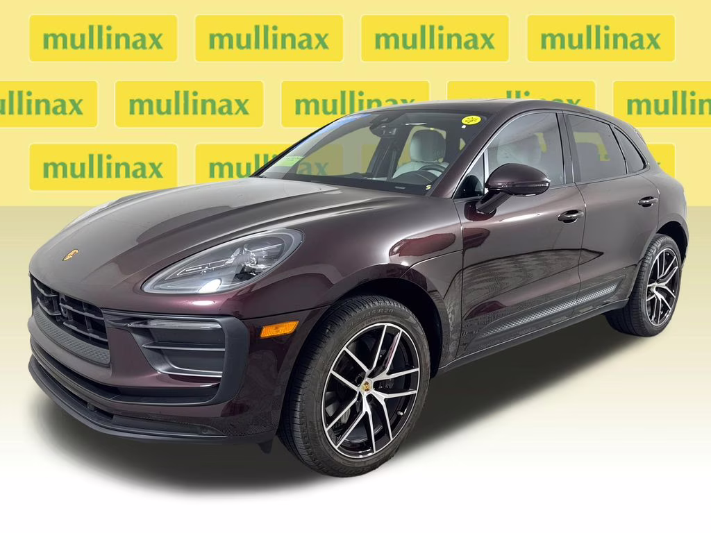 2023 Copper Ruby Metallic Porsche Macan T AWD SUV