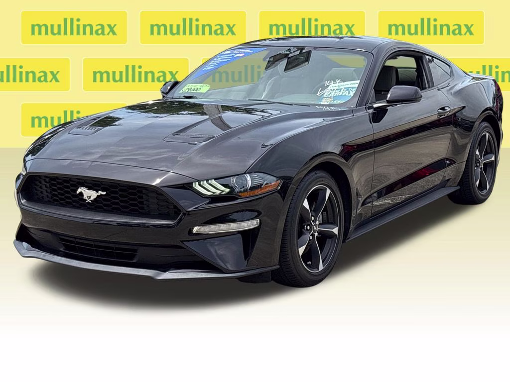 2022 Shadow Black Ford Mustang EcoBoost RWD Coupe
