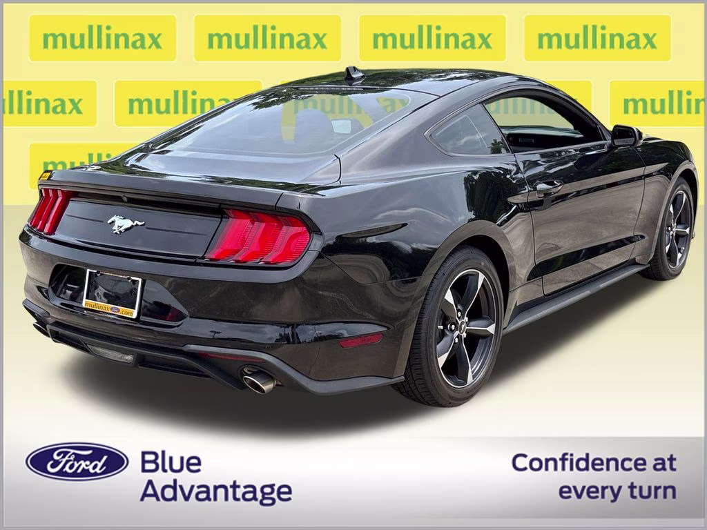 2022 Shadow Black Ford Mustang EcoBoost RWD Coupe
