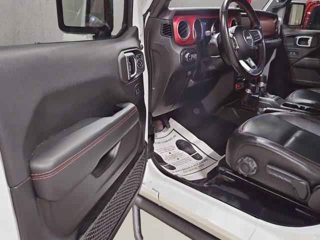 2021 Bright White Clearcoat Jeep Gladiator Rubicon 4X4 Truck