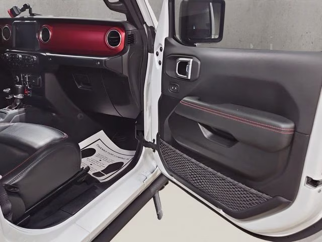 2021 Bright White Clearcoat Jeep Gladiator Rubicon 4X4 Truck