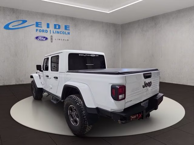 2021 Bright White Clearcoat Jeep Gladiator Rubicon 4X4 Truck