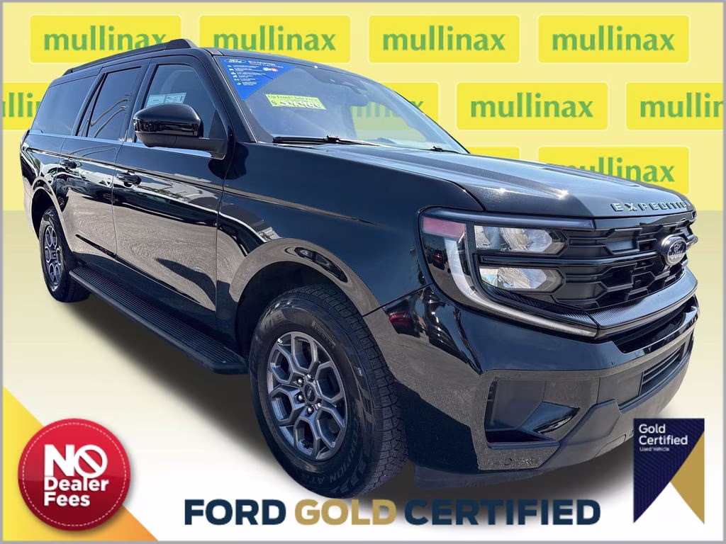2025 Agate Black Metallic Ford Expedition Max Active RWD SUV