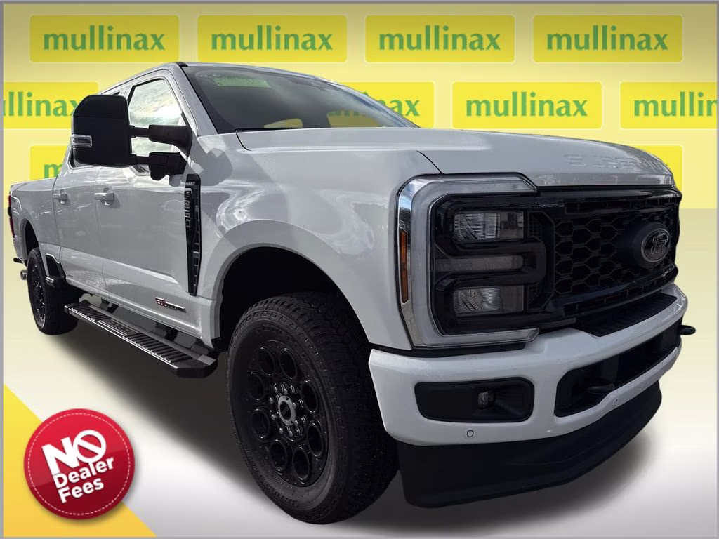 2026 Star White Metallic Tri-Coat Ford Super Duty F-250 SRW Lariat 4X4 Truck