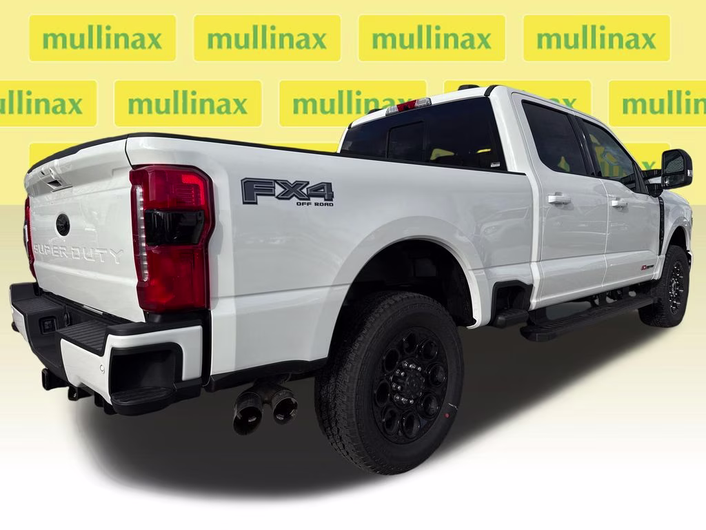2026 Star White Metallic Tri-Coat Ford Super Duty F-250 SRW Lariat 4X4 Truck