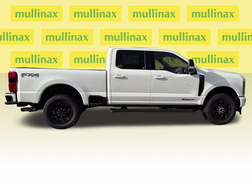 2026 Star White Metallic Tri-Coat Ford Super Duty F-250 SRW Lariat 4X4 Truck