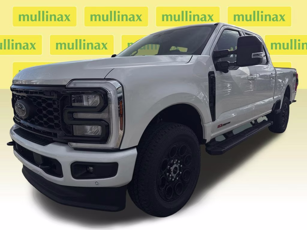 2026 Star White Metallic Tri-Coat Ford Super Duty F-250 SRW Lariat 4X4 Truck