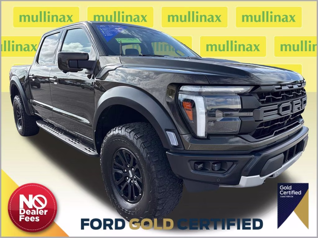 2024 Shelter Green Ford F-150 Raptor 4X4 Truck