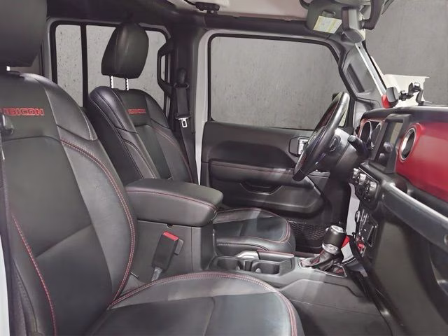 2021 Bright White Clearcoat Jeep Gladiator Rubicon 4X4 Truck