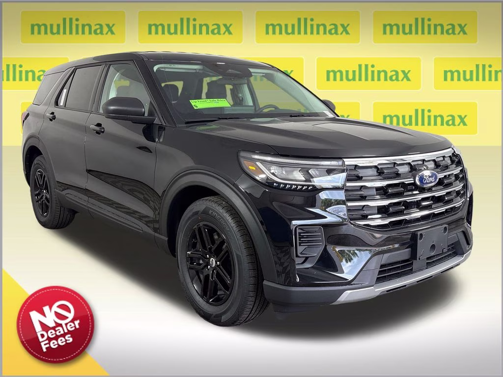 2026 Black Ford Explorer Active RWD SUV