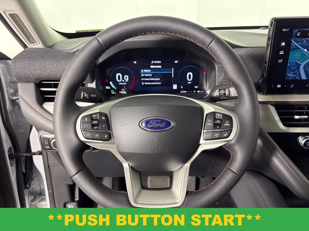 2026 Space White Metallic Ford Explorer Active RWD SUV