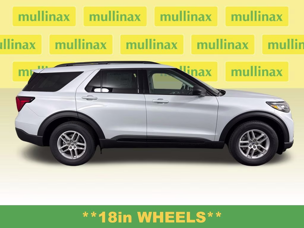 2026 Space White Metallic Ford Explorer Active RWD SUV