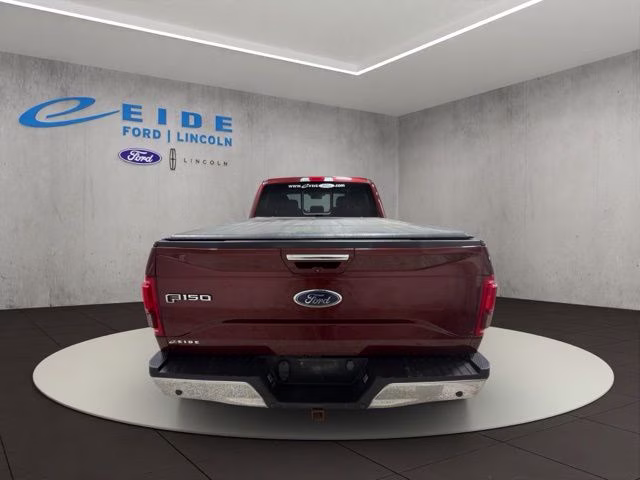 2015 Bronze Fire Metallic Ford F-150 Lariat 4X4 Truck