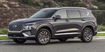 2023 Stormy Blue Hyundai Santa Fe Hybrid Limited AWD SUV