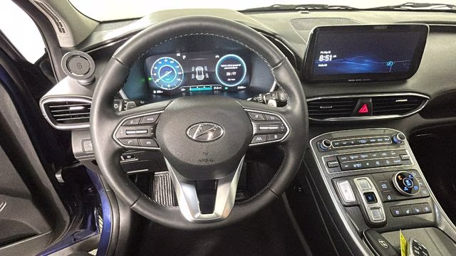 2023 Stormy Blue Hyundai Santa Fe Hybrid Limited AWD SUV
