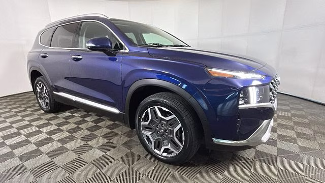 2023 Stormy Blue Hyundai Santa Fe Hybrid Limited AWD SUV