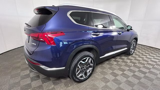 2023 Stormy Blue Hyundai Santa Fe Hybrid Limited AWD SUV