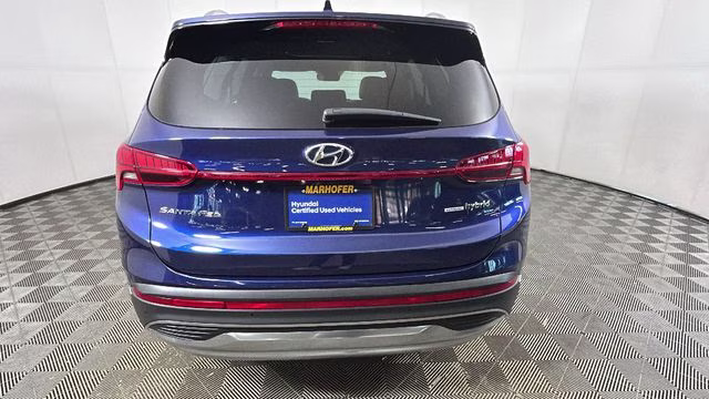 2023 Stormy Blue Hyundai Santa Fe Hybrid Limited AWD SUV