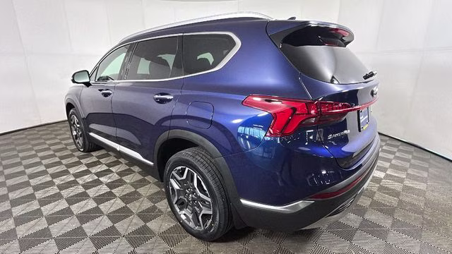 2023 Stormy Blue Hyundai Santa Fe Hybrid Limited AWD SUV