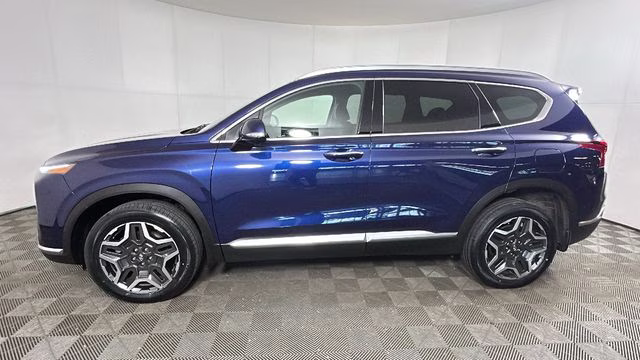 2023 Stormy Blue Hyundai Santa Fe Hybrid Limited AWD SUV