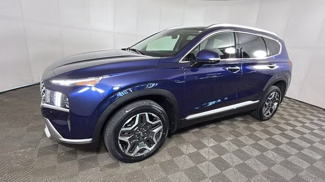 2023 Stormy Blue Hyundai Santa Fe Hybrid Limited AWD SUV
