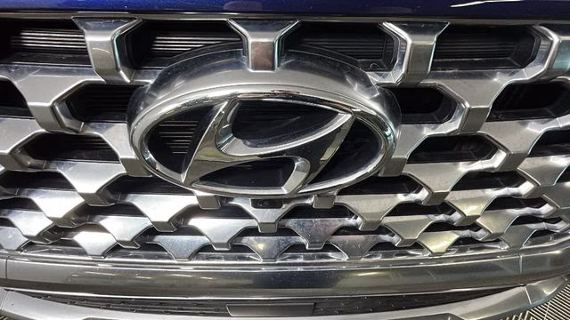 2023 Stormy Blue Hyundai Santa Fe Hybrid Limited AWD SUV
