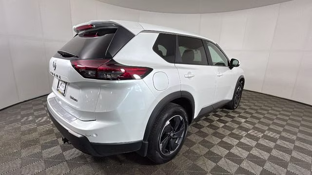 2024 Everest White Pearl Nissan Rogue SV AWD SUV
