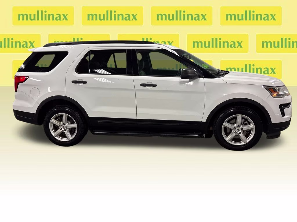 2018 Oxford White Ford Explorer Base 4X4 SUV