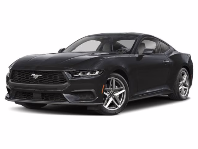 2024 Shadow Black Ford Mustang EcoBoost RWD Coupe