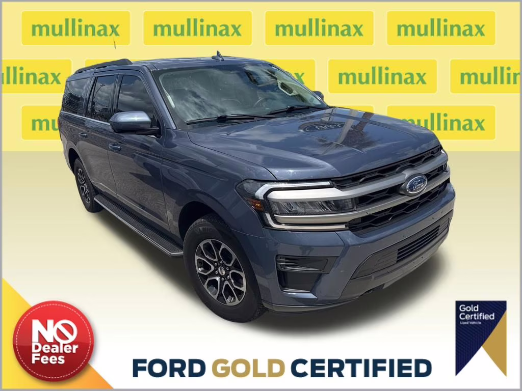 2023 Infinite Blue Metallic Tinted Clearcoat Ford Expedition Max XLT 4X4 SUV