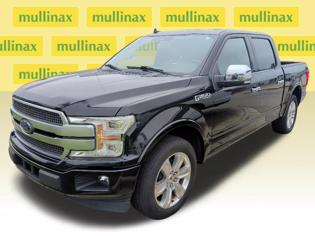2019 Agate Black Metallic Ford F-150 Platinum RWD Truck