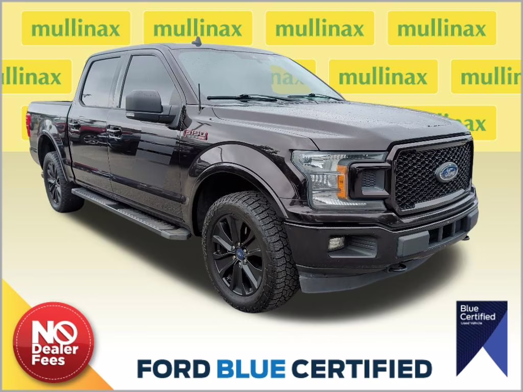 2019 Magma Red Metallic Ford F-150 XLT 4X4 Truck