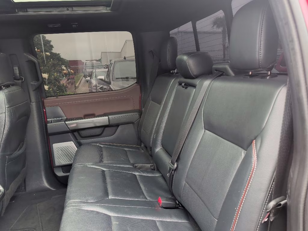 2023 Rapid Red Metallic Tinted Clearcoat Ford F-150 Lariat 4X4 Truck