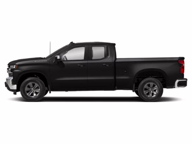 2020 Black Chevrolet Silverado 1500 LT RWD Truck