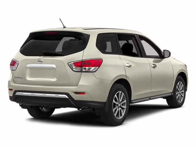 2014 Moonlight White Nissan Pathfinder SV 4X4 SUV