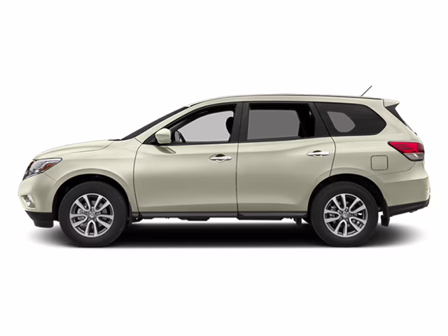 2014 Moonlight White Nissan Pathfinder SV 4X4 SUV
