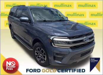 2023 Blue Metallic Ford Expedition Max XLT 4X4 SUV
