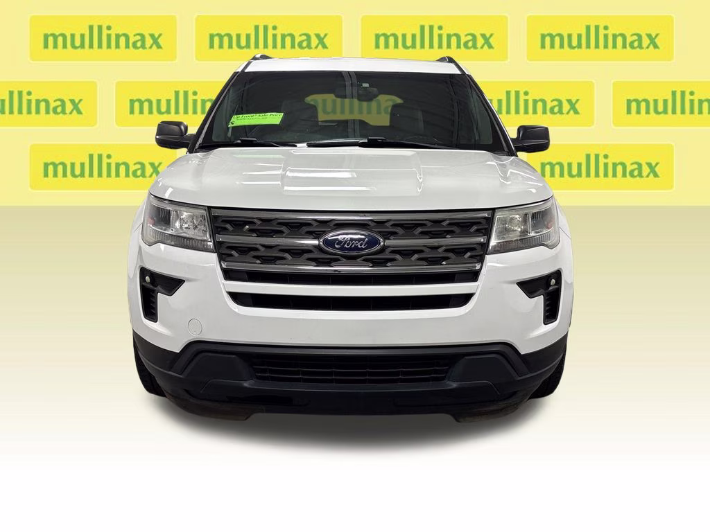 2018 Oxford White Ford Explorer Base 4X4 SUV