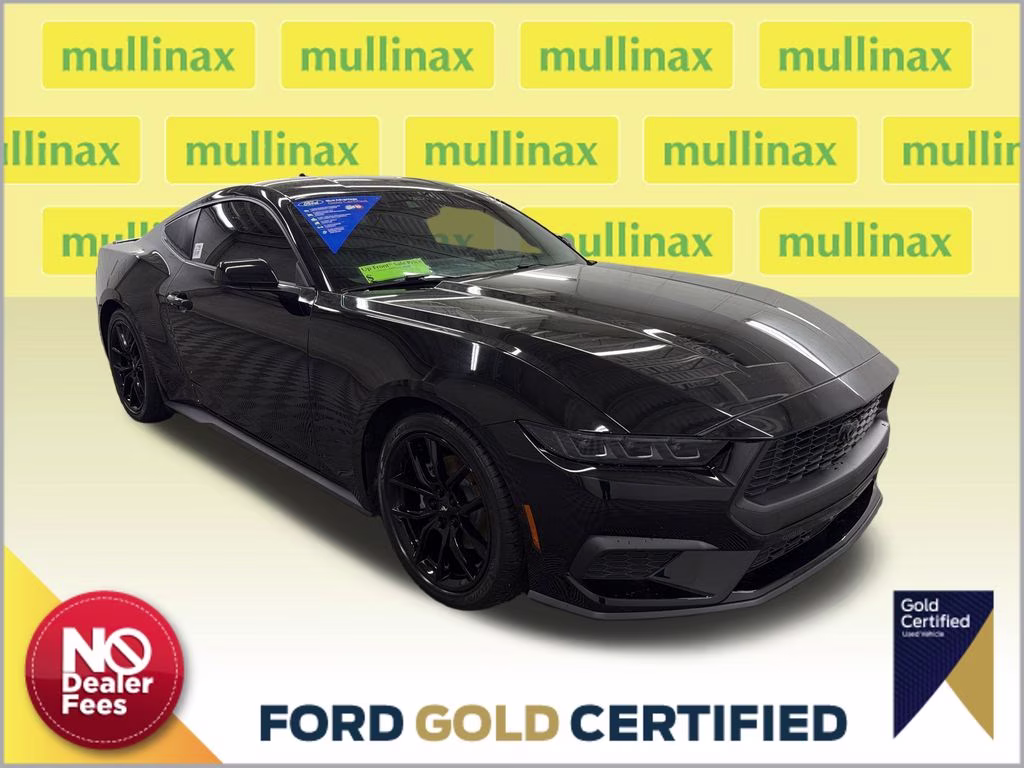 2024 Shadow Black Ford Mustang EcoBoost RWD Coupe