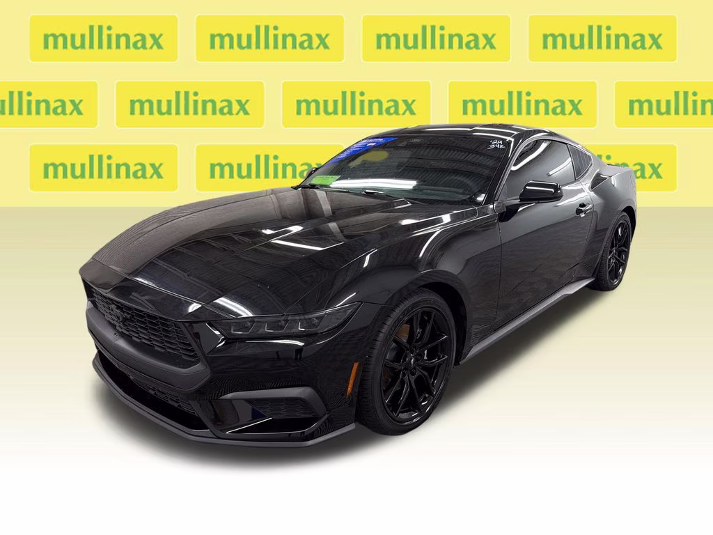 2024 Shadow Black Ford Mustang EcoBoost RWD Coupe