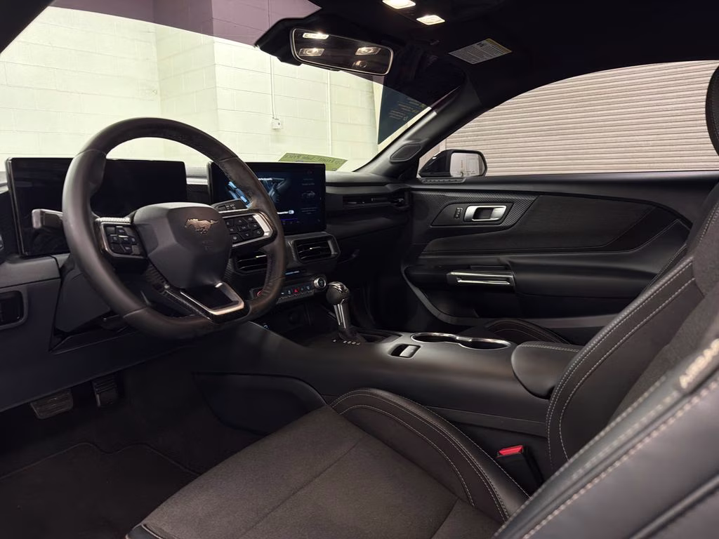2024 Shadow Black Ford Mustang EcoBoost RWD Coupe