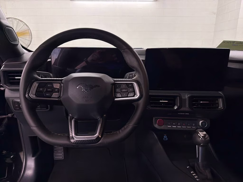 2024 Shadow Black Ford Mustang EcoBoost RWD Coupe