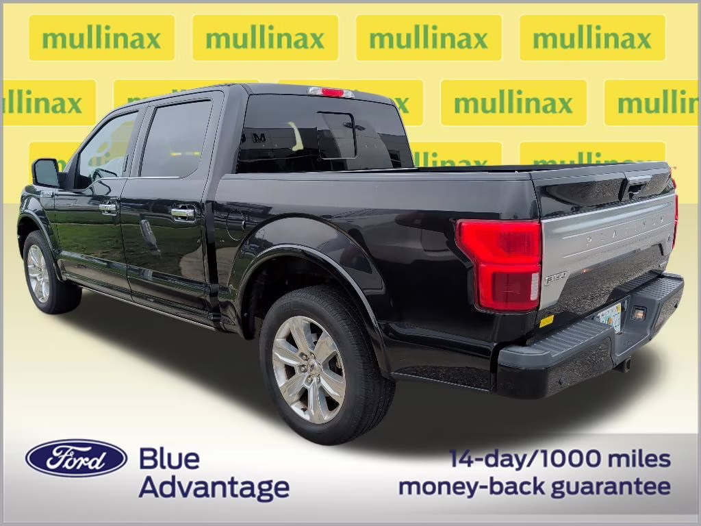 2019 Agate Black Metallic Ford F-150 Platinum RWD Truck