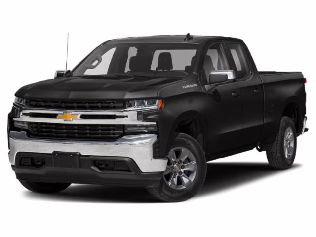2020 Black Chevrolet Silverado 1500 LT RWD Truck