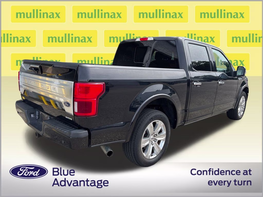 2019 Agate Black Metallic Ford F-150 Platinum RWD Truck
